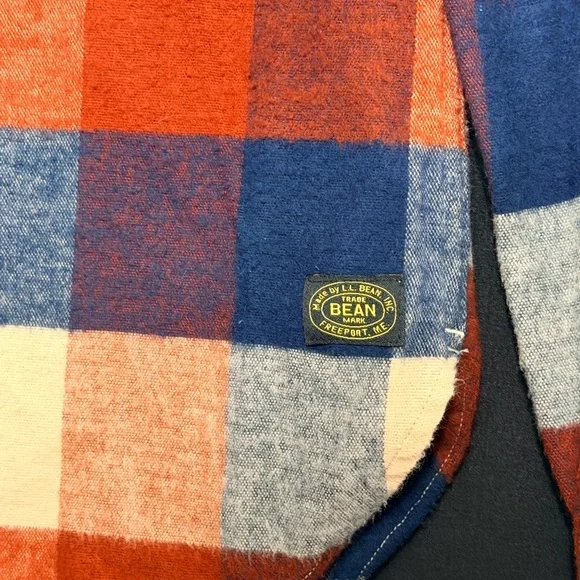 Todd Snyder & LL Bean Chamois Tan Plaid Shirt NWOT Soft Portuguese Flannel - Picture 6 of 12